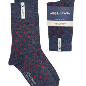 Chaussettes Mallqui - Classique - Bleu/rouge