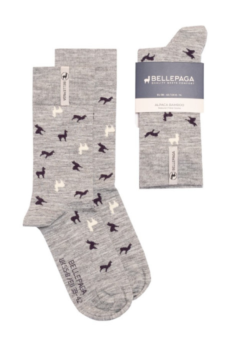 Chaussettes Pichu - Gris clair
