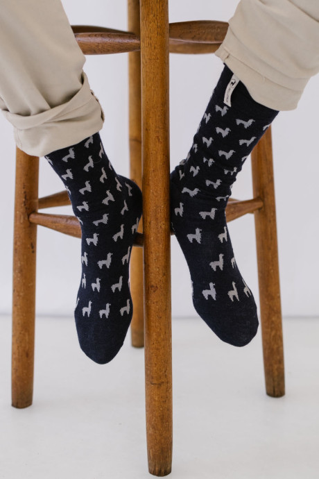 Chaussettes Yupa - Bleu marine – Image 2